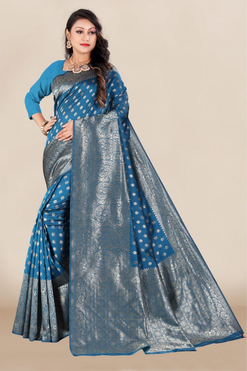 Vivera Pavitra 8 Festive Wear Designer Fancy Latest Banarasi Silk Saree Collection